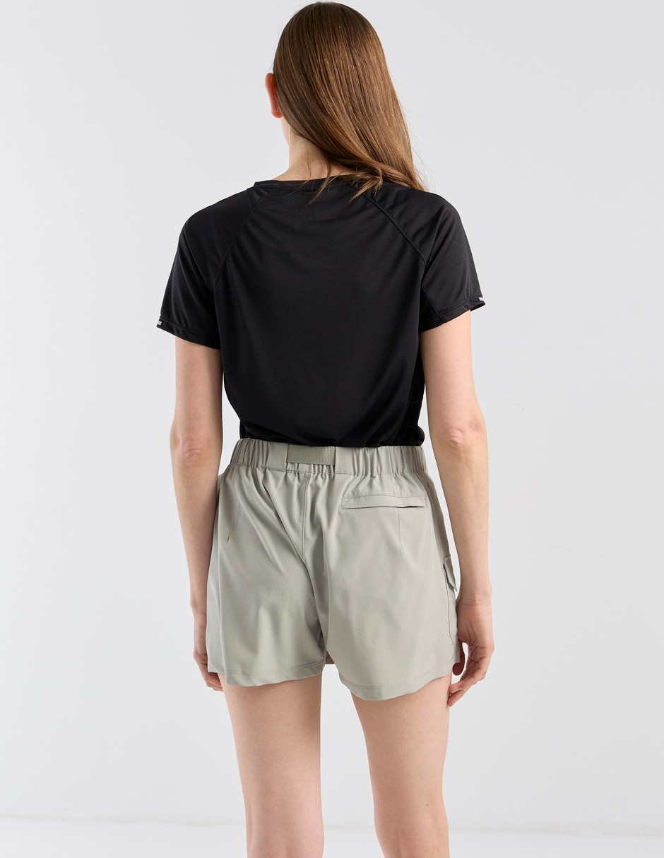 Playera deportiva térmico para correr X10 de mujer