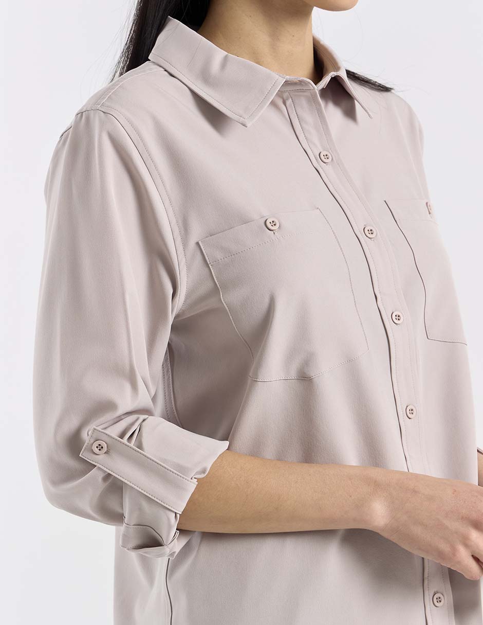 Playera deportiva para senderismo de mujer 5