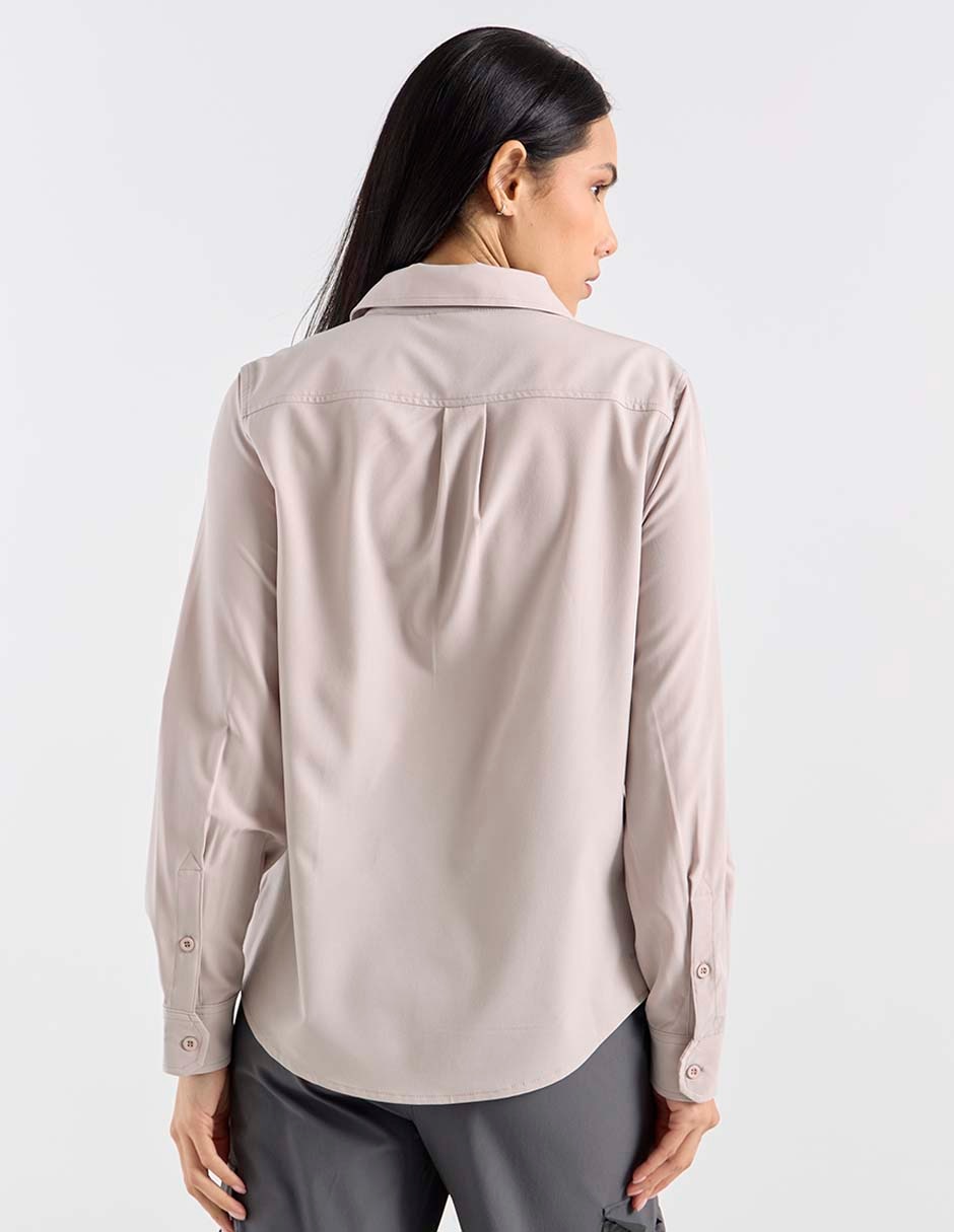 Playera deportiva para senderismo de mujer 6
