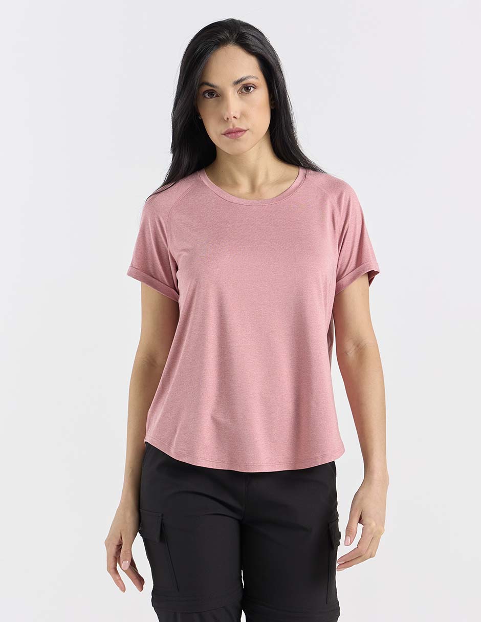 Playera deportiva para entrenamiento X10 de mujer