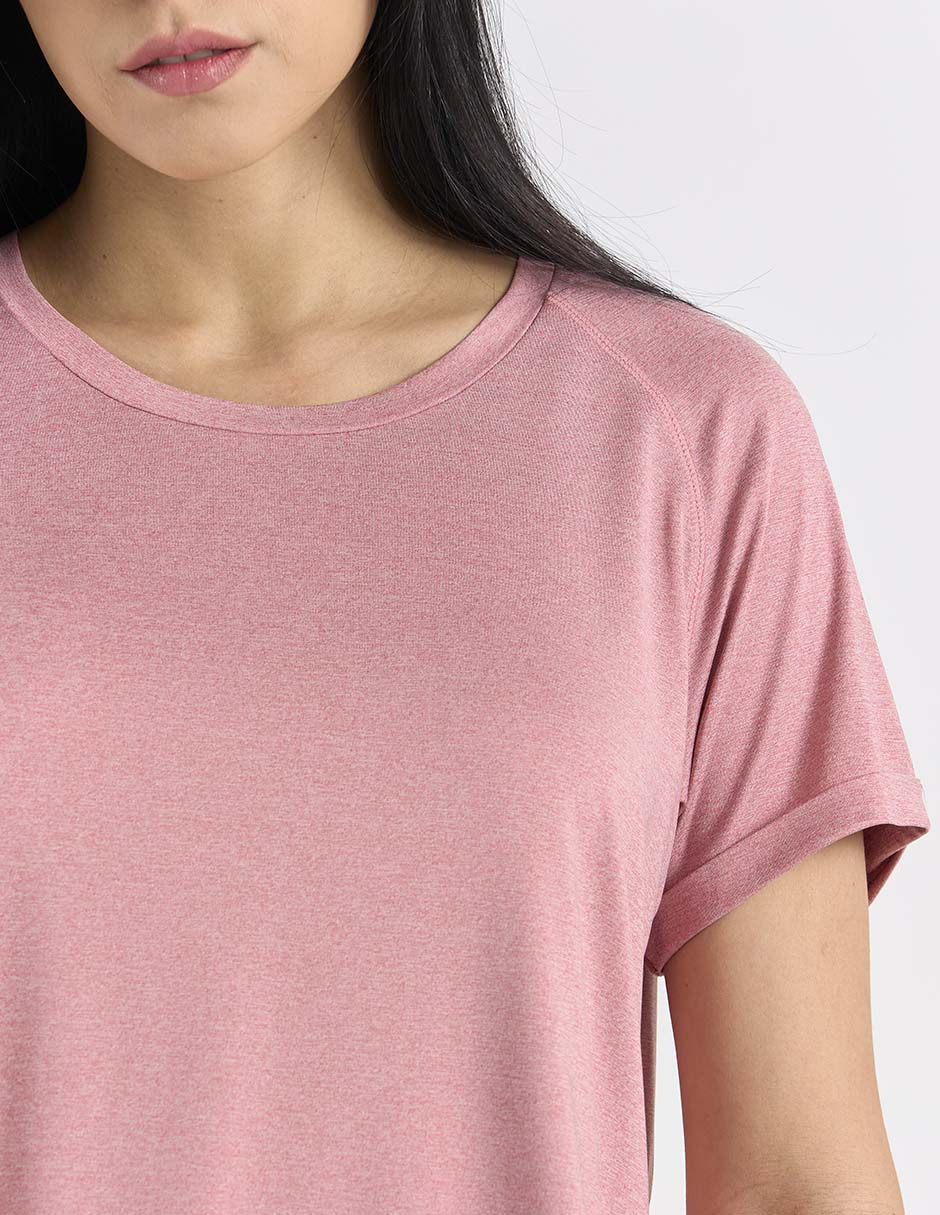 Playera deportiva para entrenamiento X10 de mujer