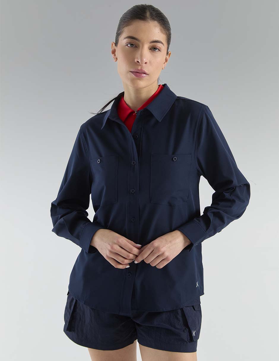 Playera deportiva para senderismo de mujer Playera deportiva para senderismo de mujer
