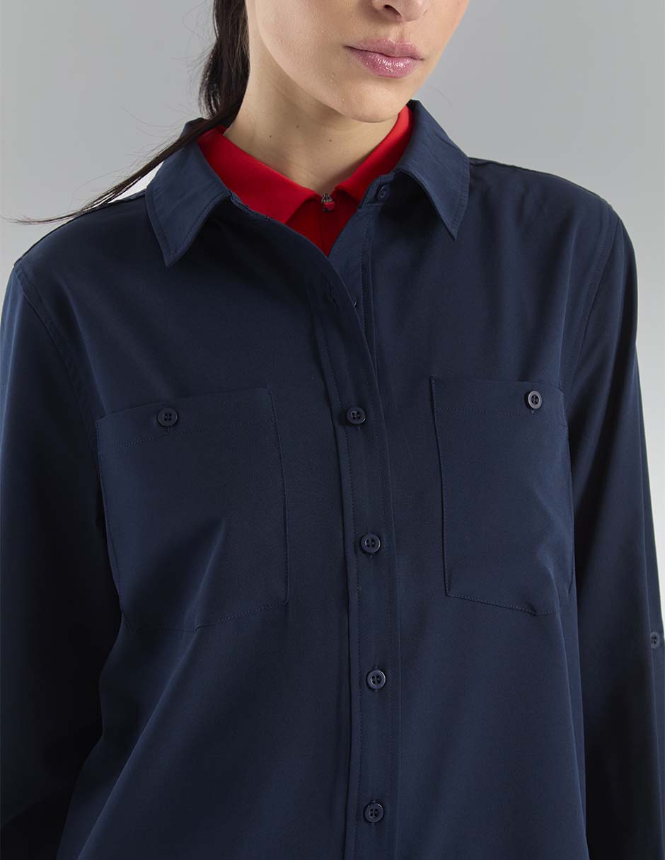 Playera deportiva para senderismo X10 de mujer