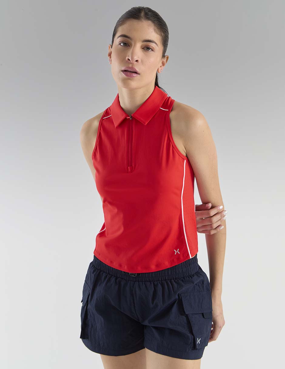 Playera tipo polo tennis para mujer Playera tipo polo tennis para mujer