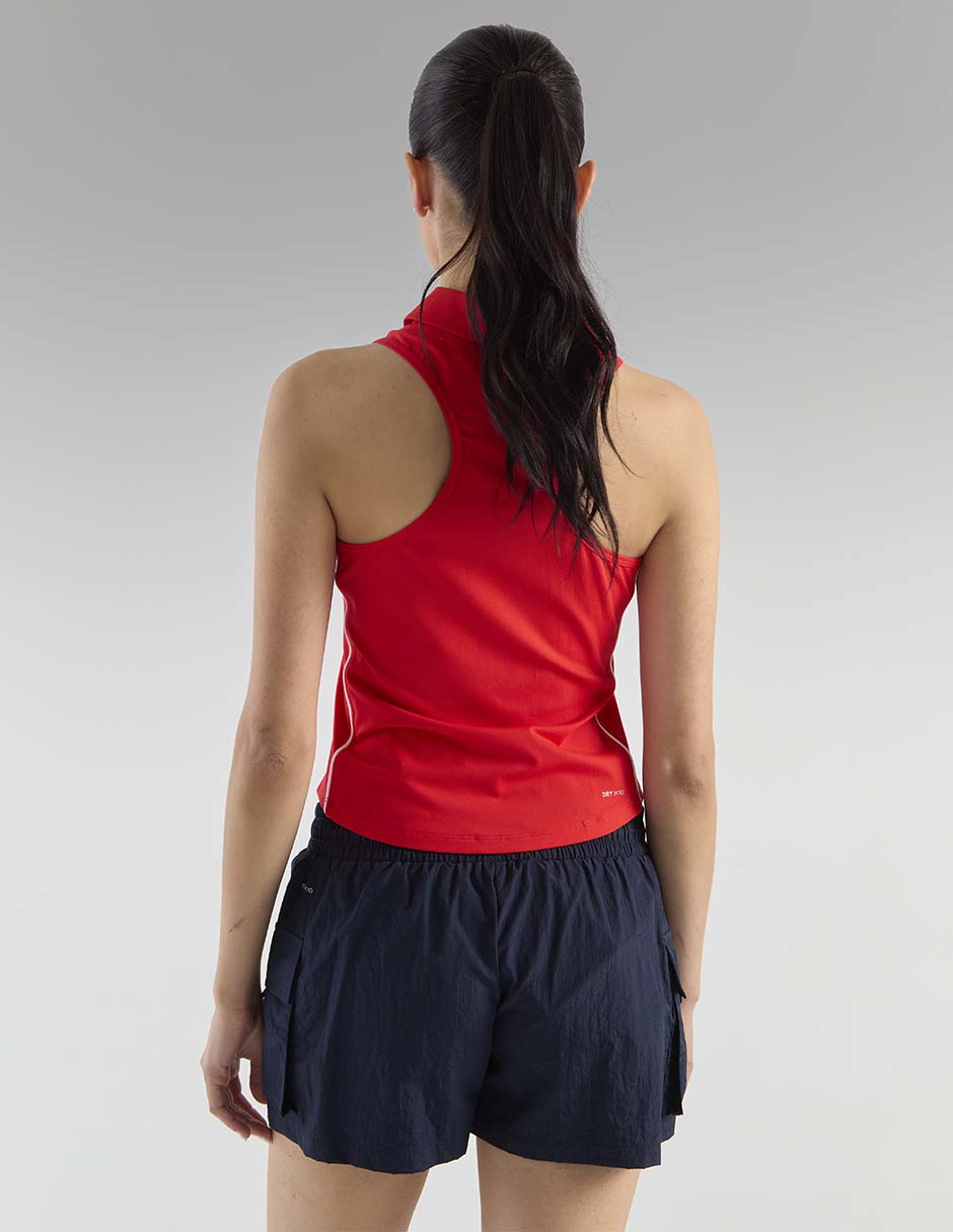 Playera tipo polo tennis X10 para mujer