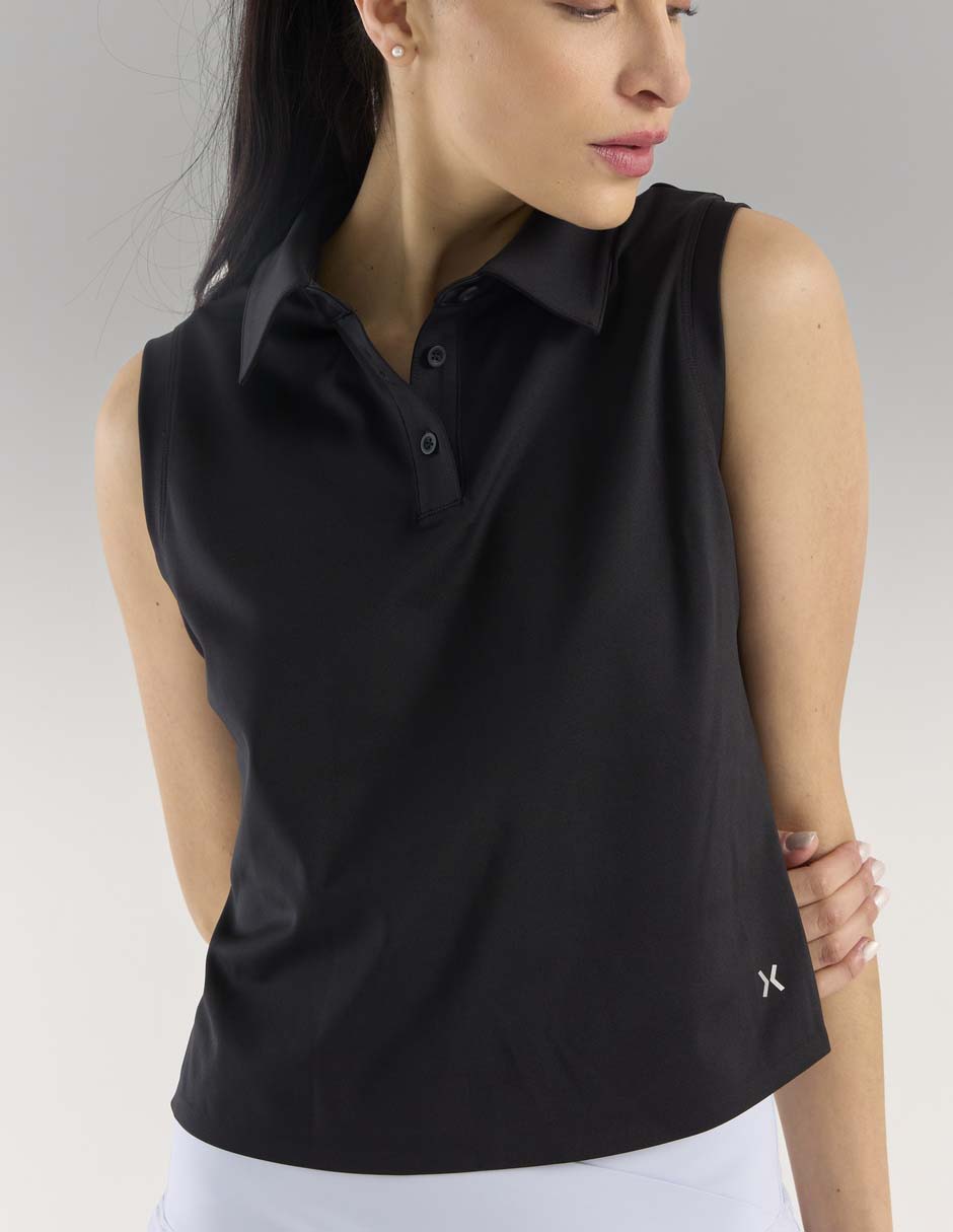 Playera tipo polo para mujer 4
