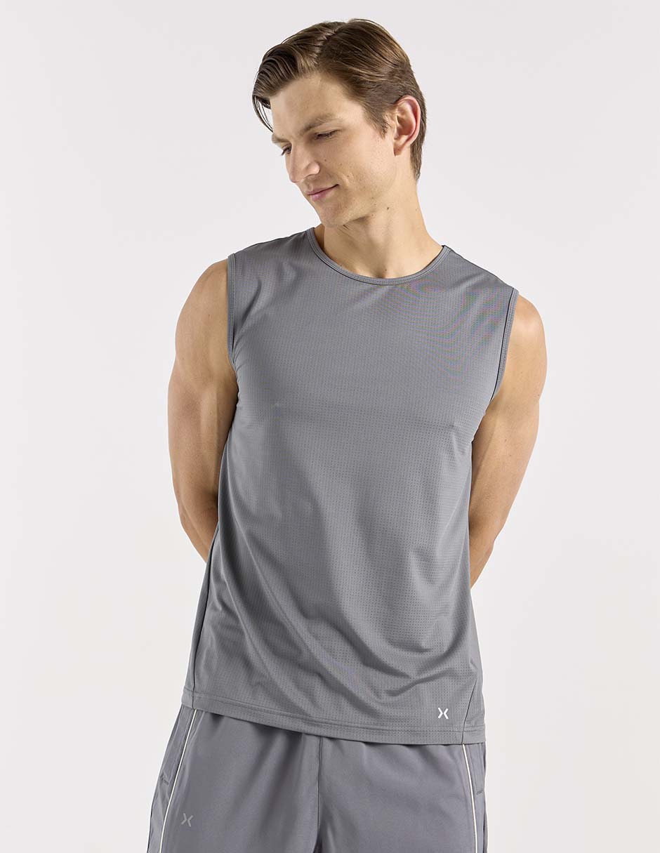 Playera deportiva para correr de hombre 2