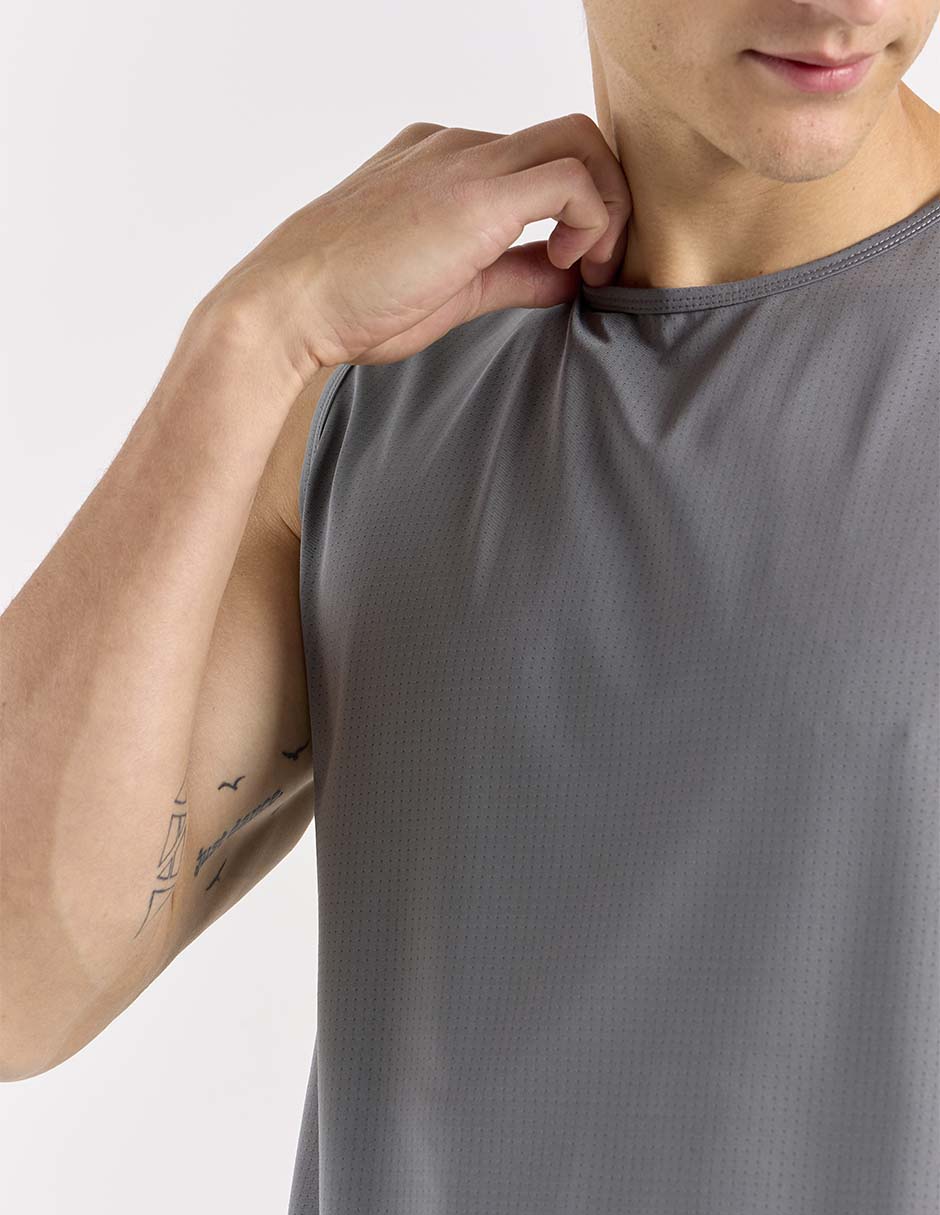 Playera deportiva para correr de hombre 4