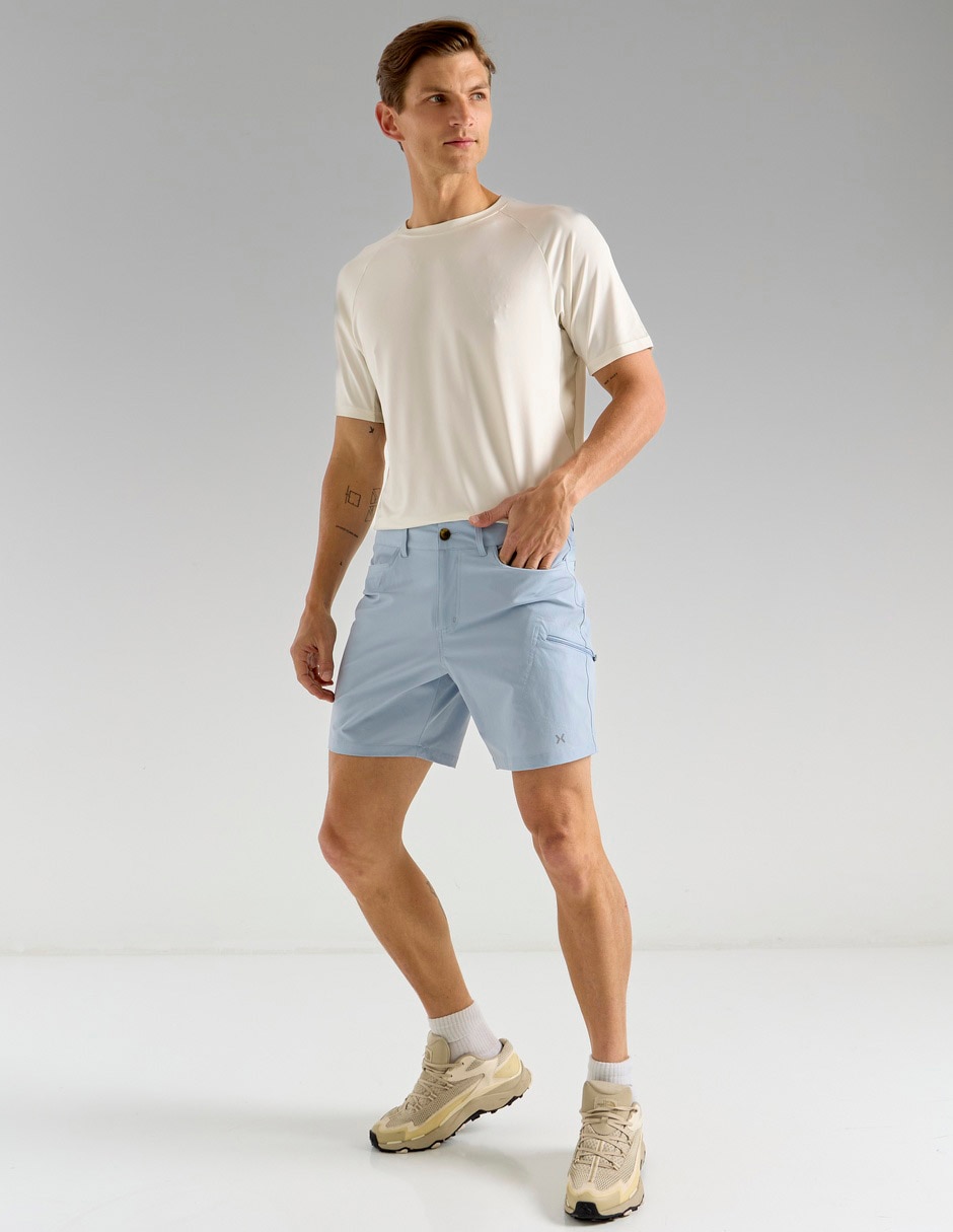 Short con bolsillos x10 para senderismo para hombre