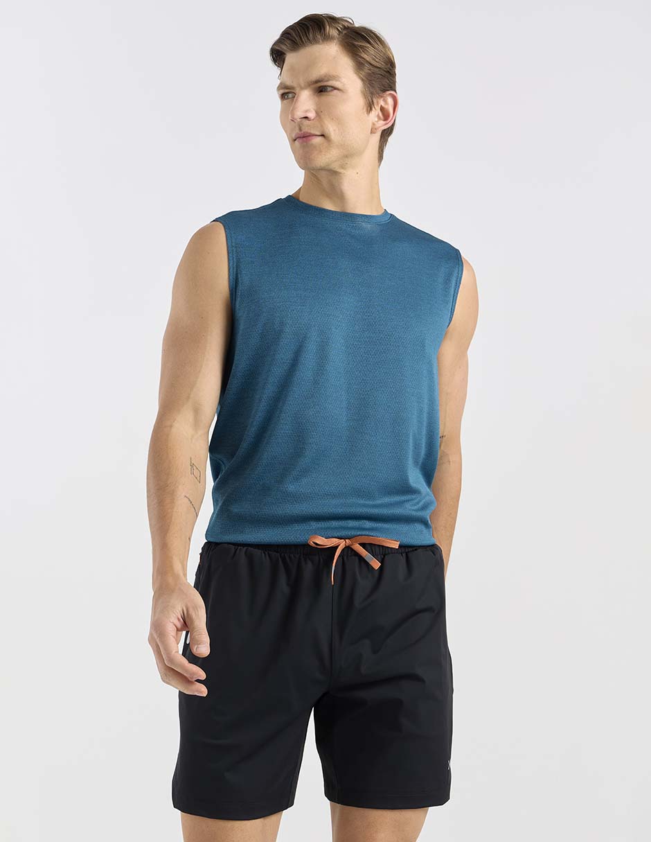 Short con bolsillos para correr hombre
