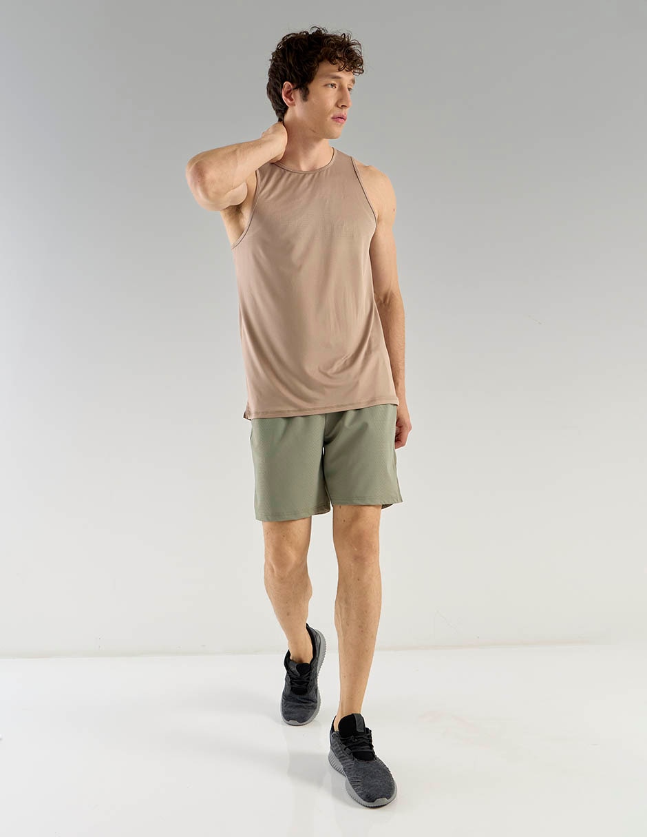 Playera tank para correr de hombre 2