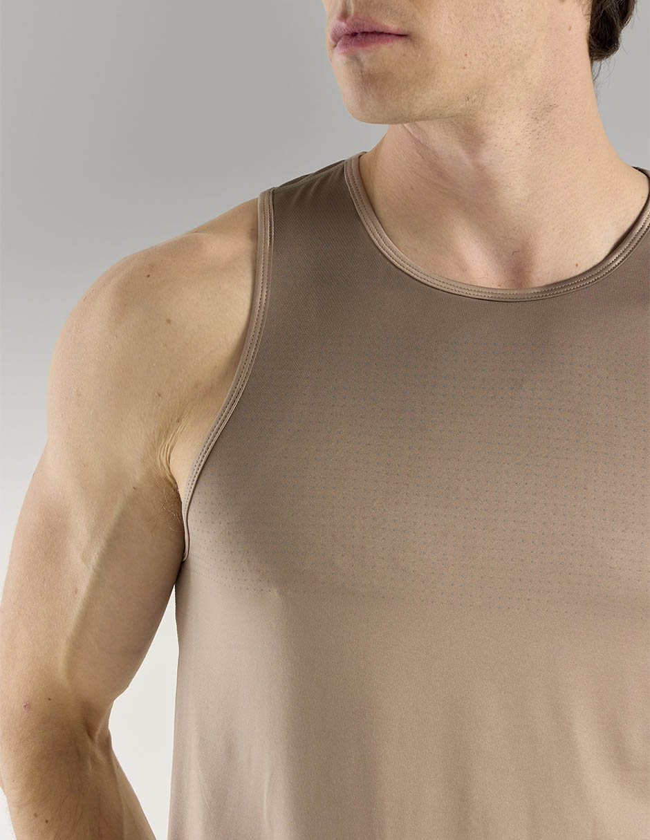 Playera tank para correr de hombre 4