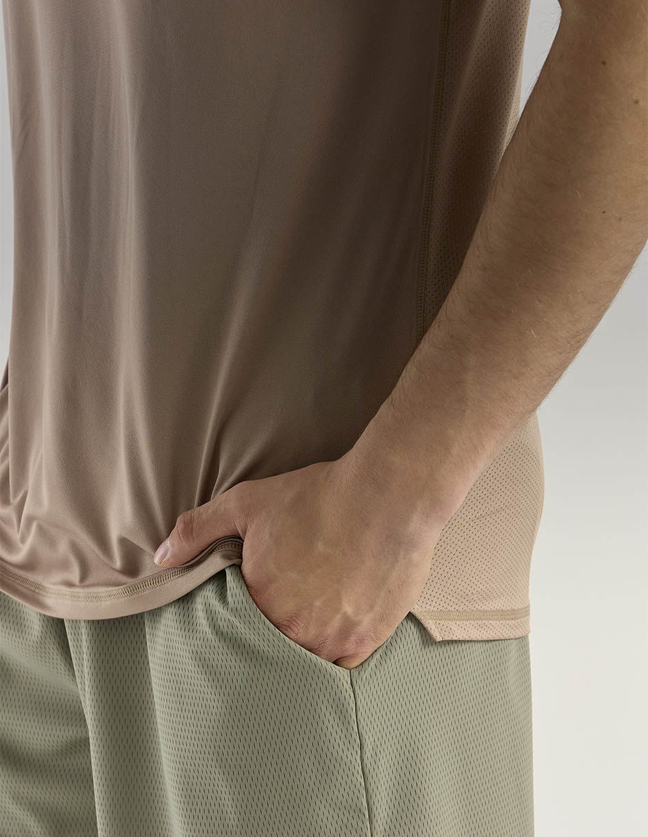 Playera tank para correr de hombre 5