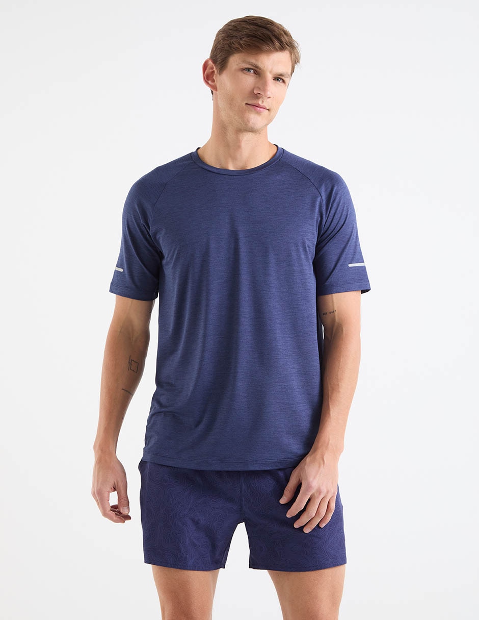 Playera deportiva para correr de hombre Playera deportiva para correr de hombre
