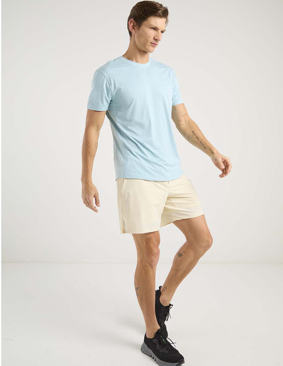 SHORT X10 HOMBRE, CH, BEIGE