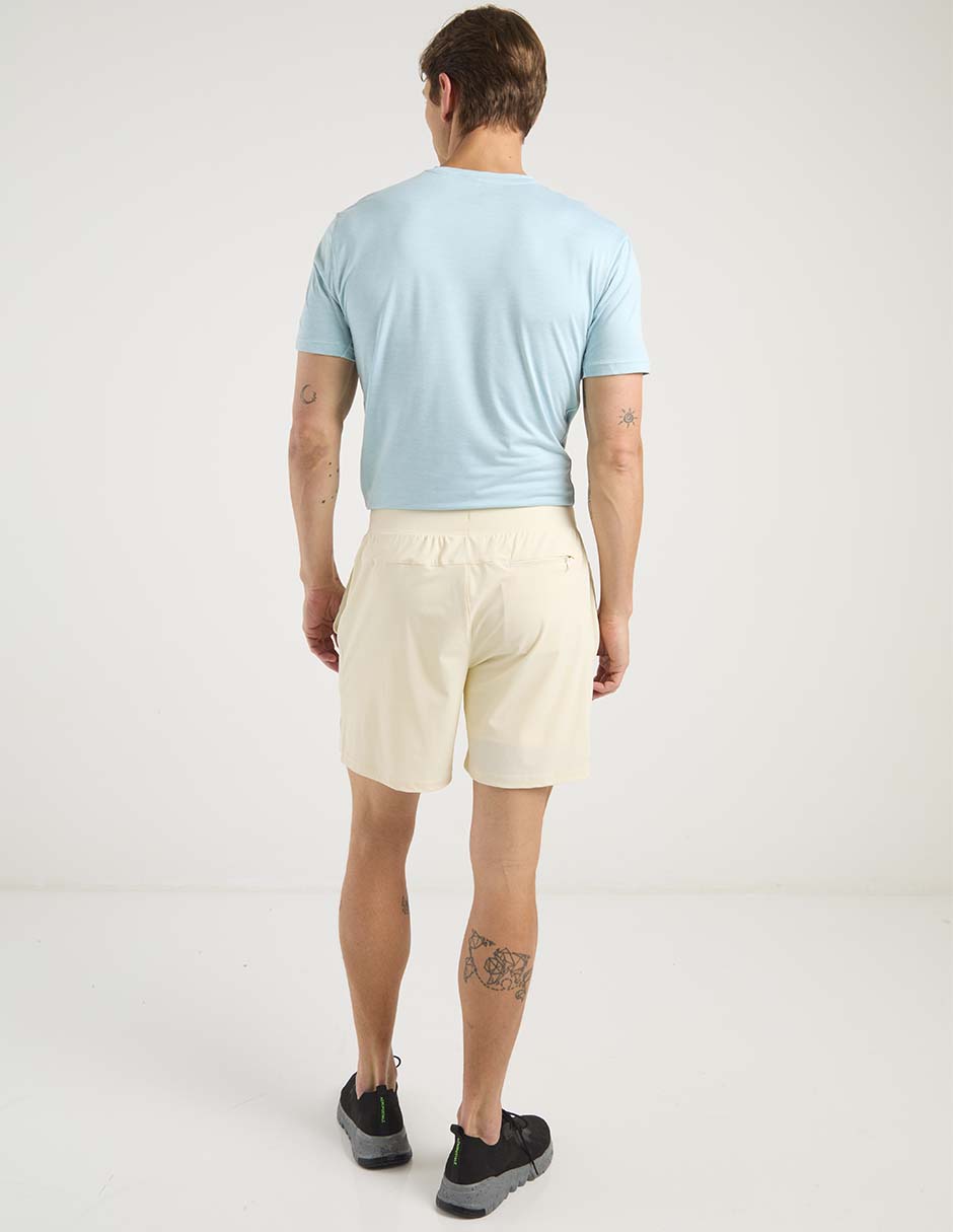 SHORT X10 HOMBRE, CH, BEIGE