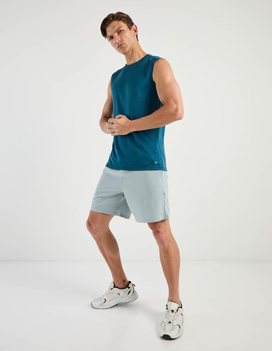 Short con bolsillos X10 para correr hombre