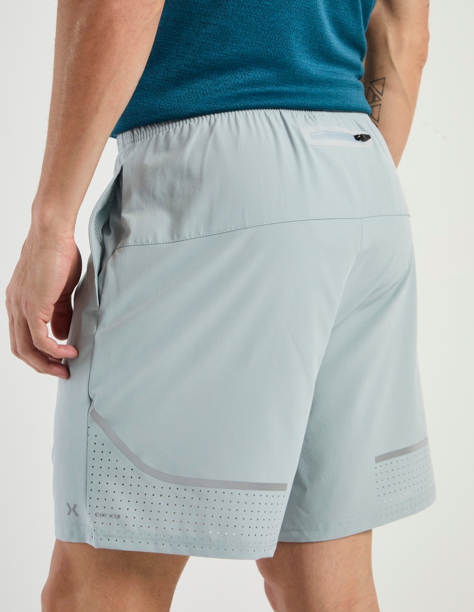 Short con bolsillos X10 para correr hombre
