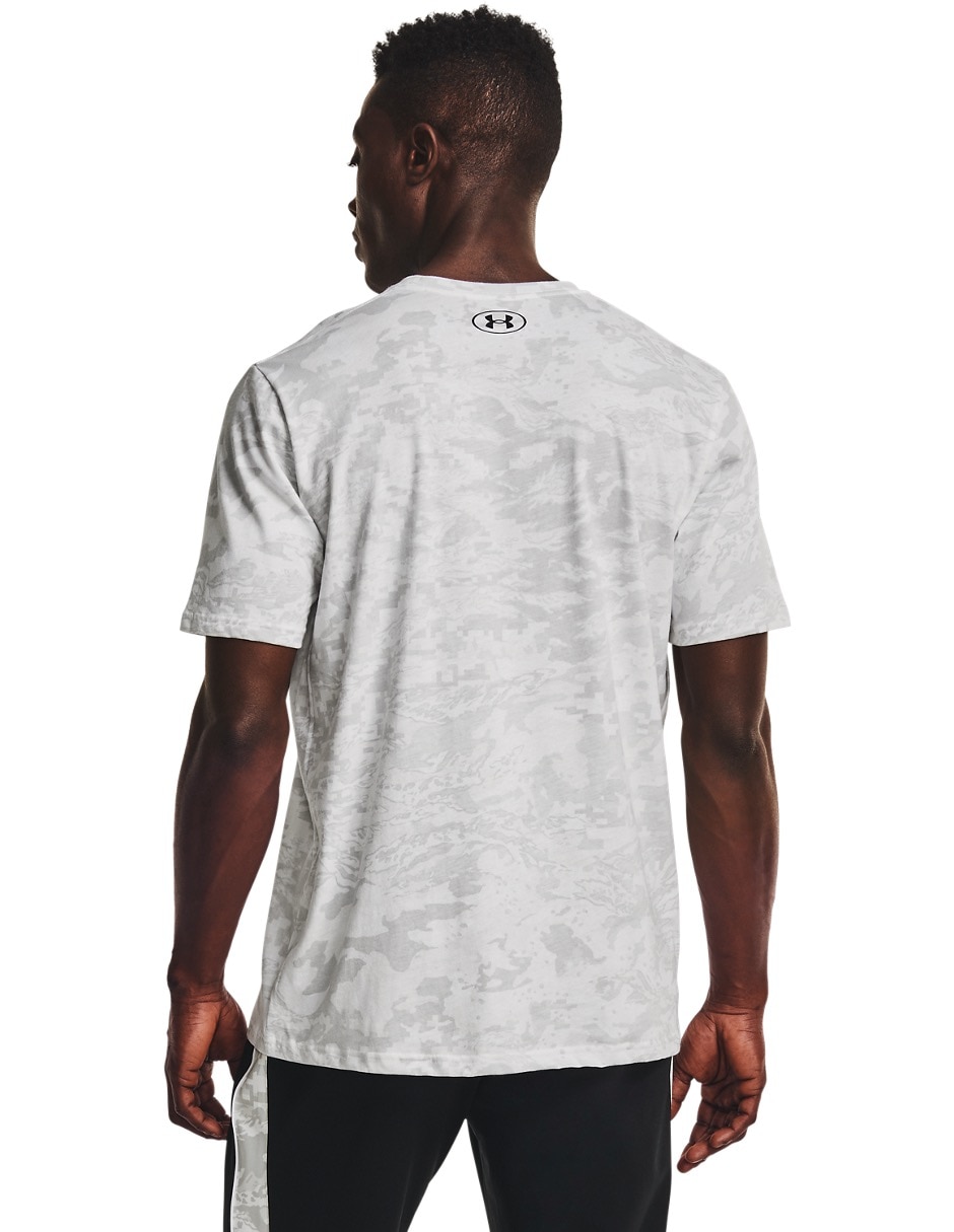 Playera deportiva para entrenamiento UA ABC CAMO SS de hombre 2