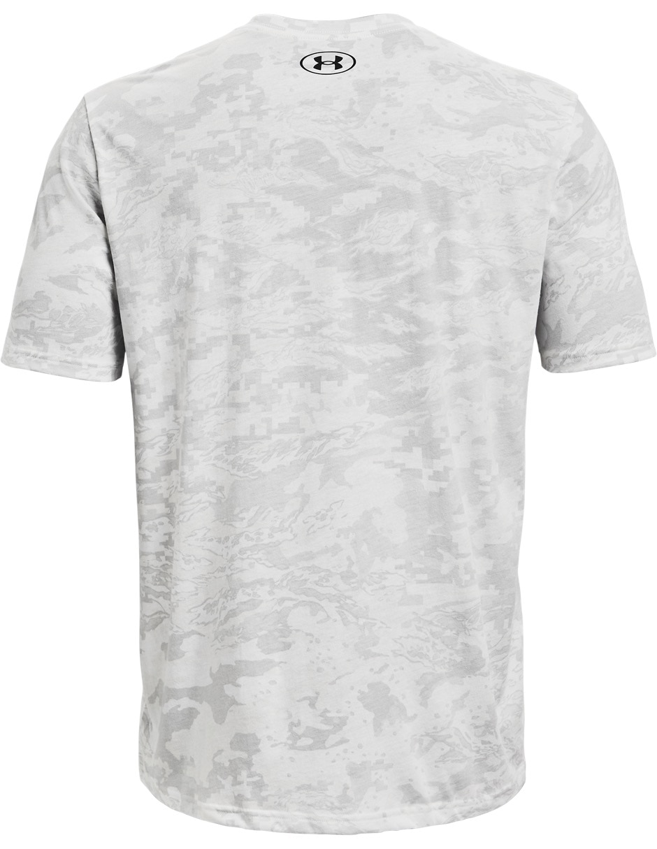 Playera deportiva para entrenamiento UA ABC CAMO SS de hombre 4