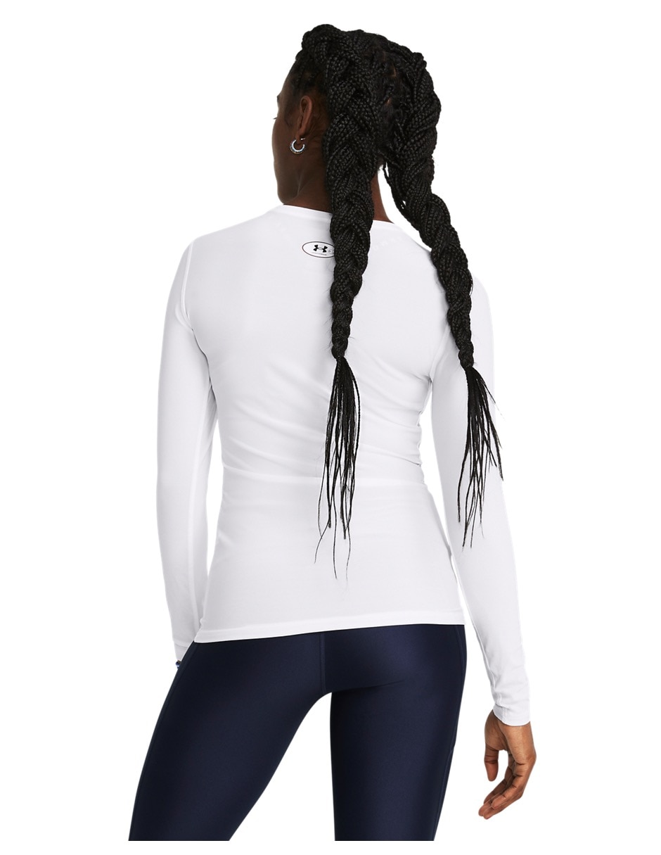 Playera deportiva para entrenamiento UA HG OG Compression LS de mujer 2