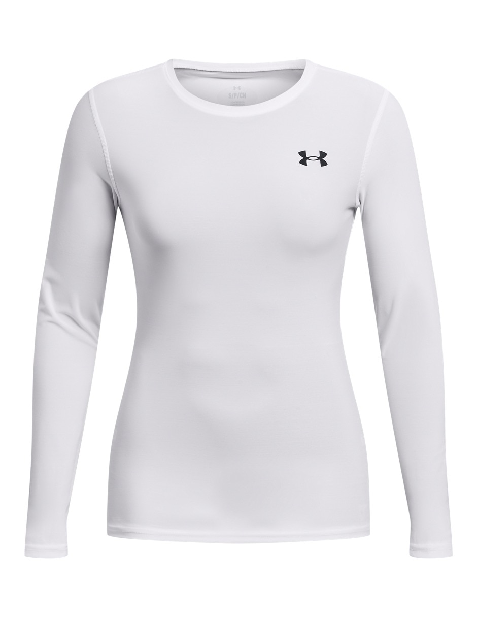 Playera deportiva para entrenamiento UA HG OG Compression LS de mujer 6