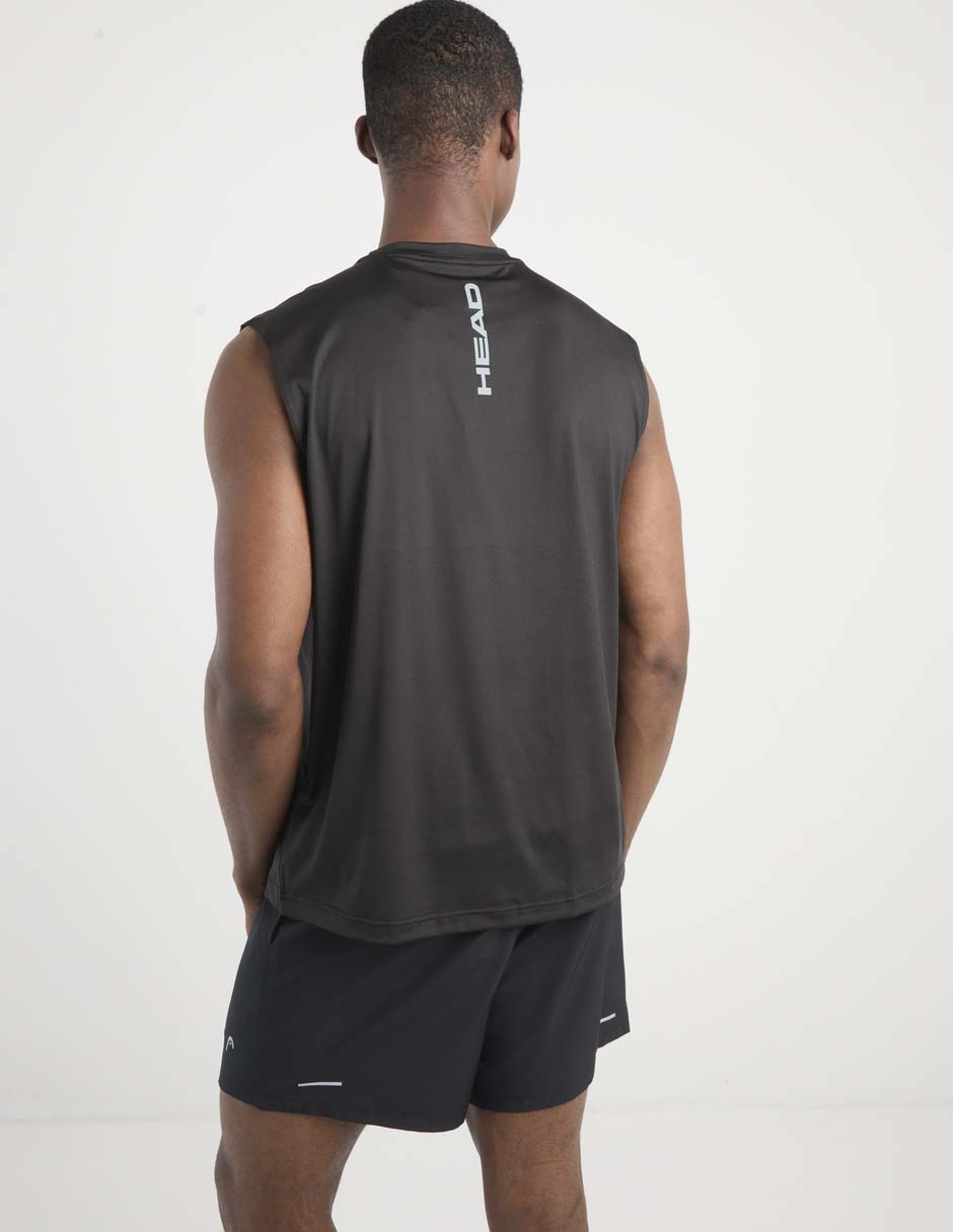 Playera deportiva para deporte con raqueta de hombre 2