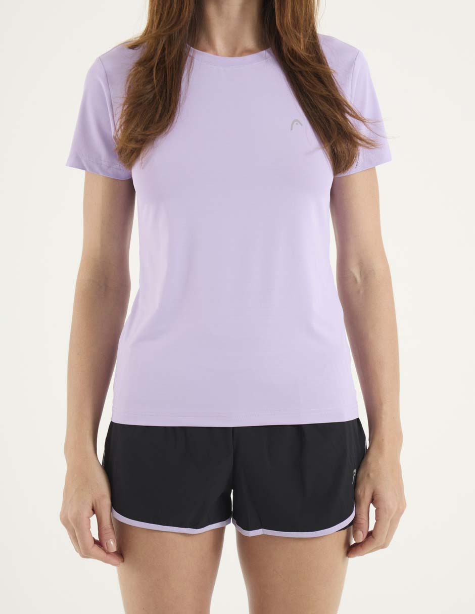 Playera deportiva para deporte con raqueta de mujer 5