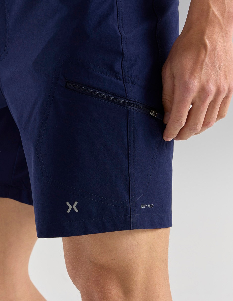 Short con bolsillos X10 para senderismo hombre