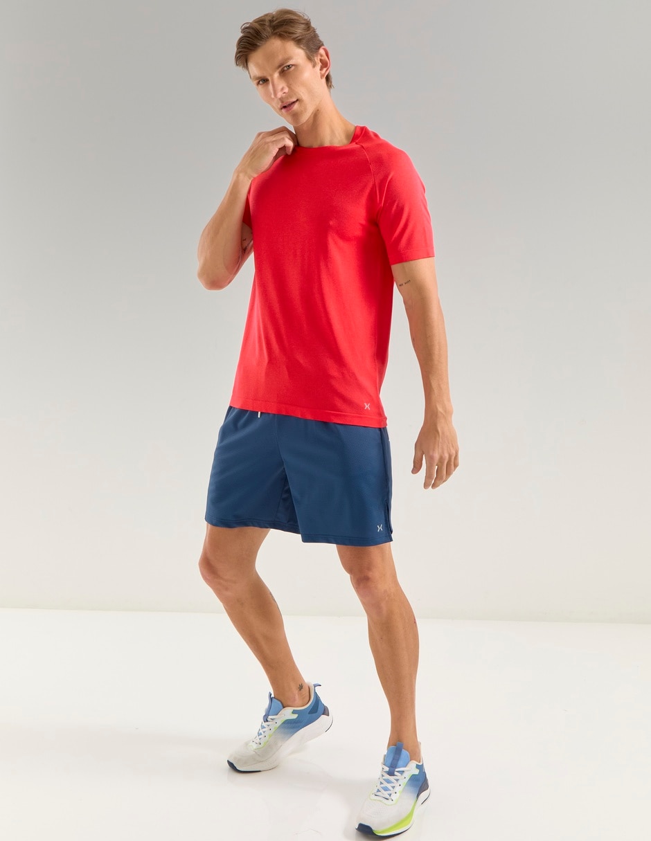 Short con bolsillos X10 para entrenamiento hombre