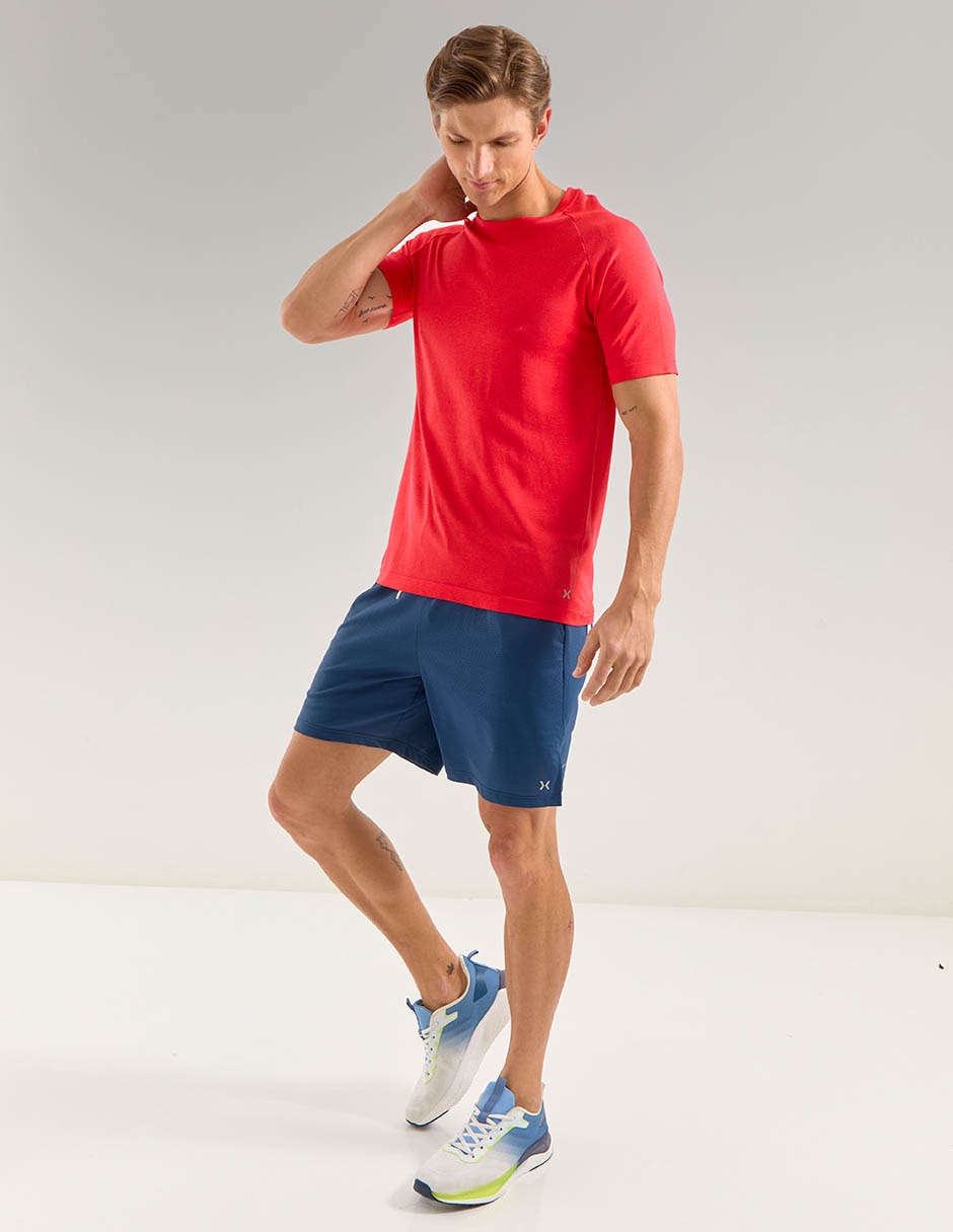 Short con bolsillos X10 para entrenamiento hombre