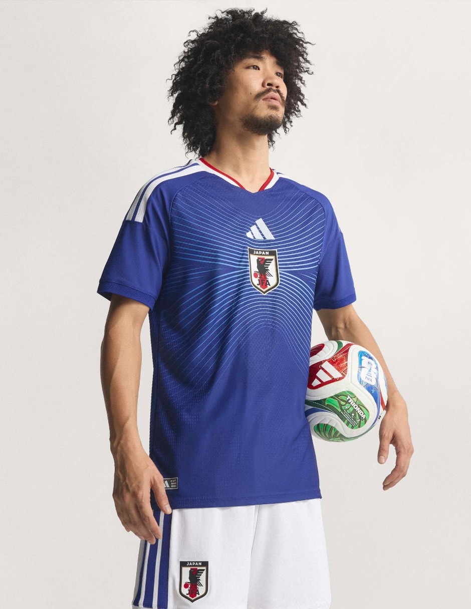 Jersey de Selección de fútbol de Japón local authentic manga corta para hombre