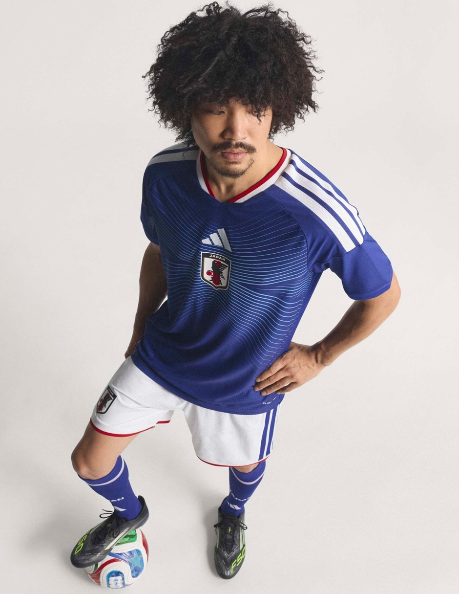 Jersey de Selección de fútbol de Japón local authentic manga corta   para hombre 3