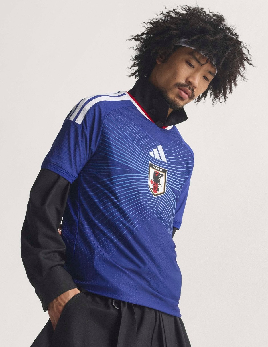 Jersey de Selección de fútbol de Japón local authentic manga corta   para hombre 10