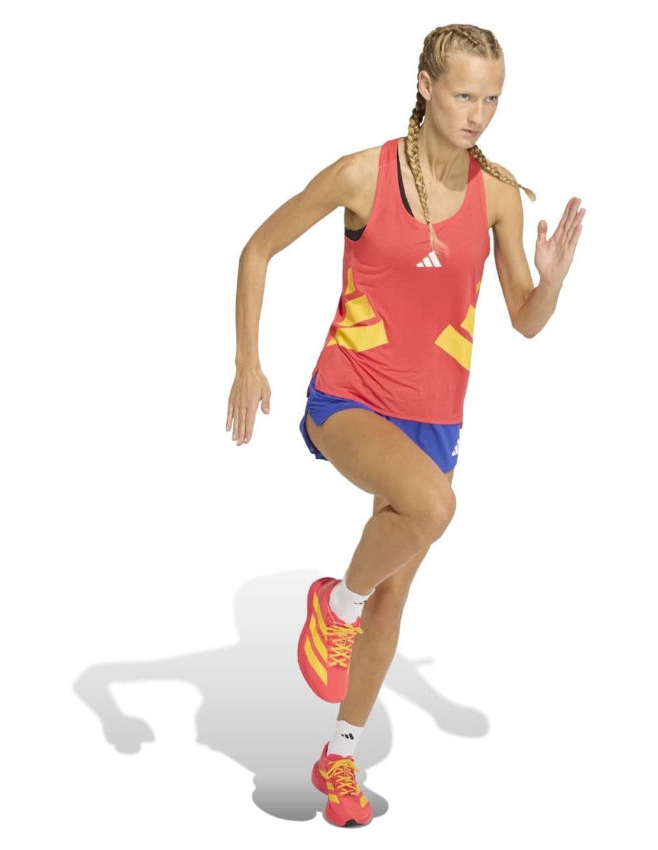 Short con bolsillos Adizero Essentials para correr mujer 4