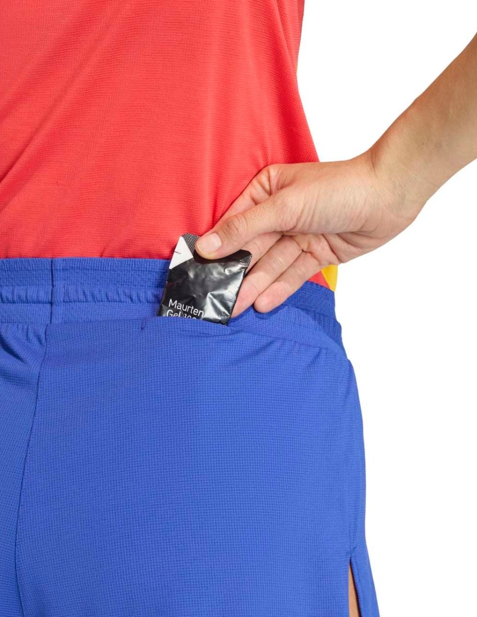 Short con bolsillos Adizero Essentials para correr mujer 7