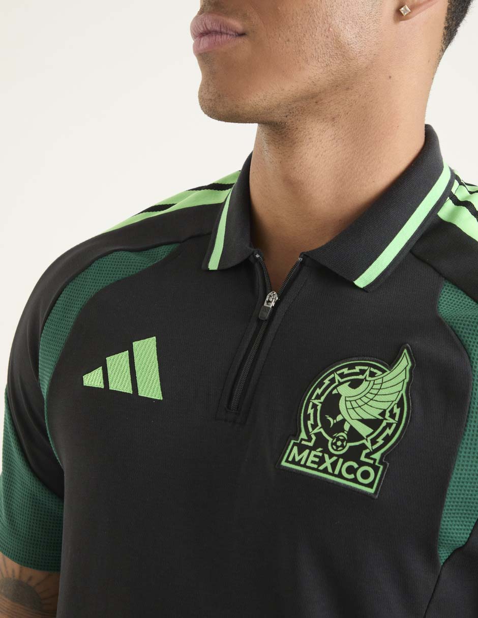 Playera tipo polo fútbol para hombre 4