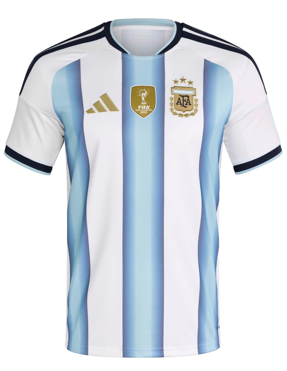 Jersey de Selección de fútbol de Argentina local manga corta para hombre