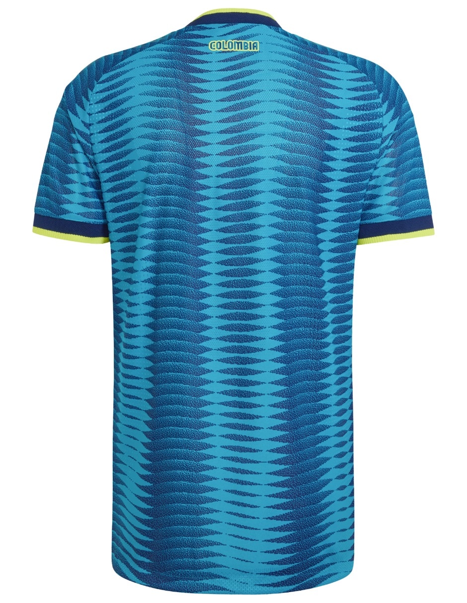 Jersey de Selección de fútbol de Colombia visitante authentic jugador para hombre 3