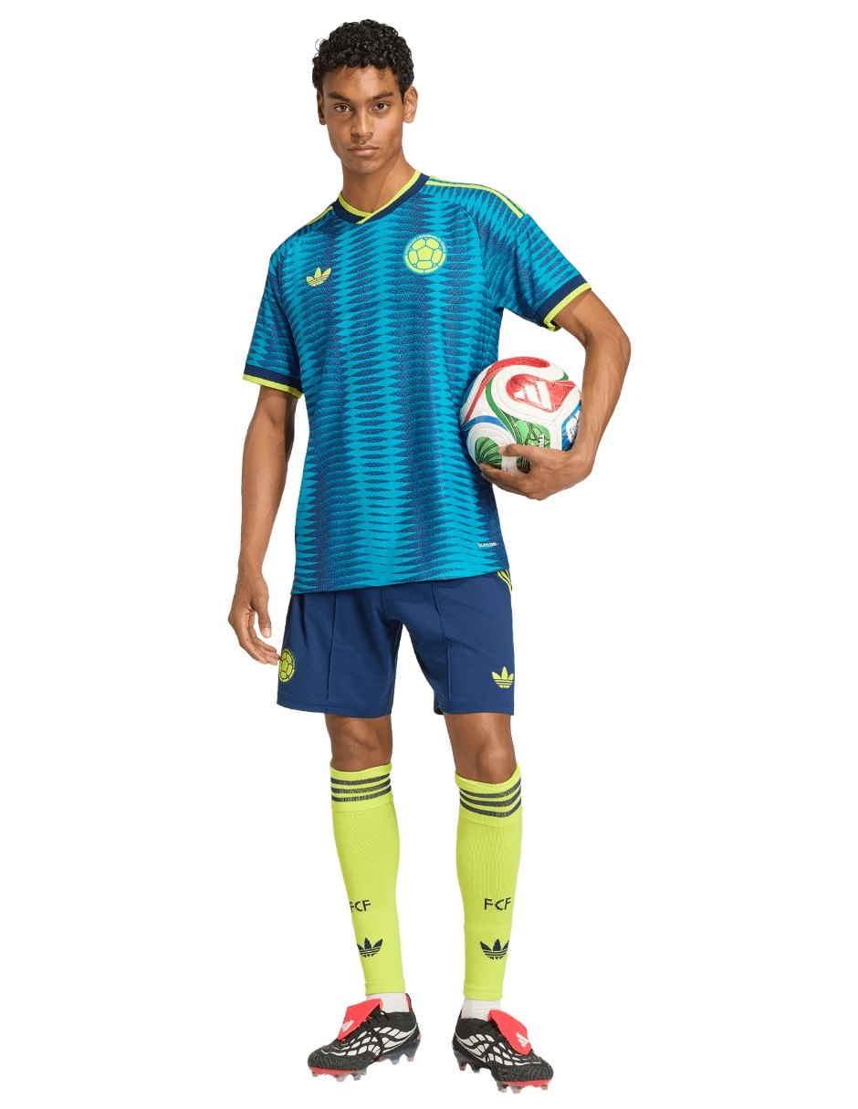 Jersey de Selección de fútbol de Colombia visitante authentic jugador para hombre 6