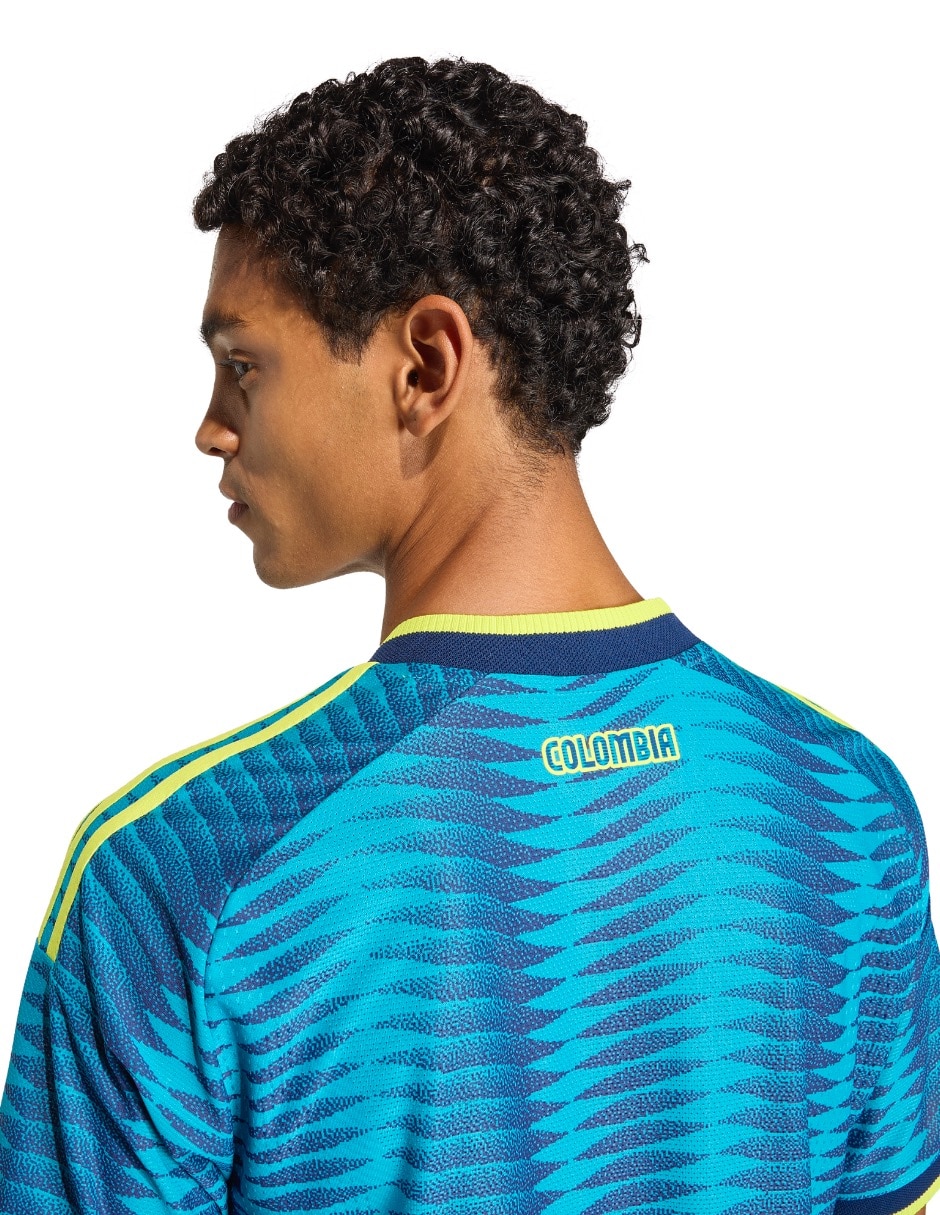 Jersey de Selección de fútbol de Colombia visitante authentic jugador para hombre 8