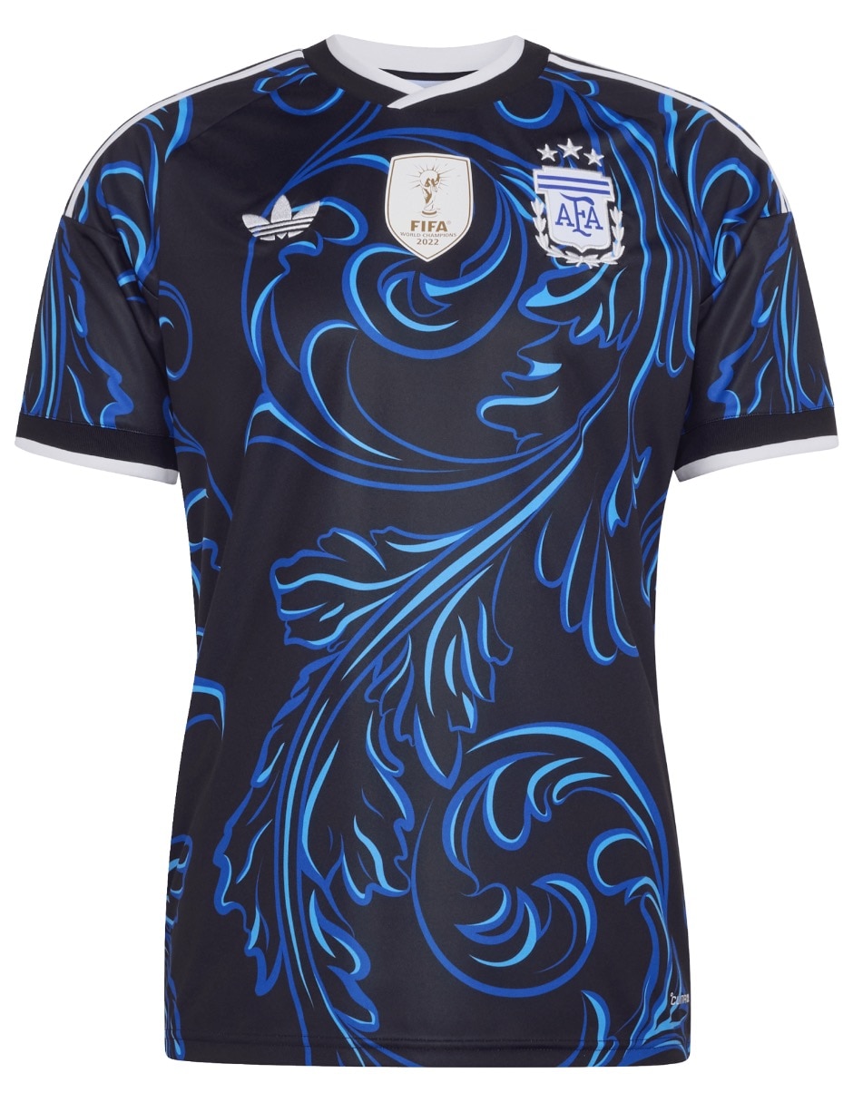 Jersey de Selección de fútbol de Argentina visitante fan para hombre 2