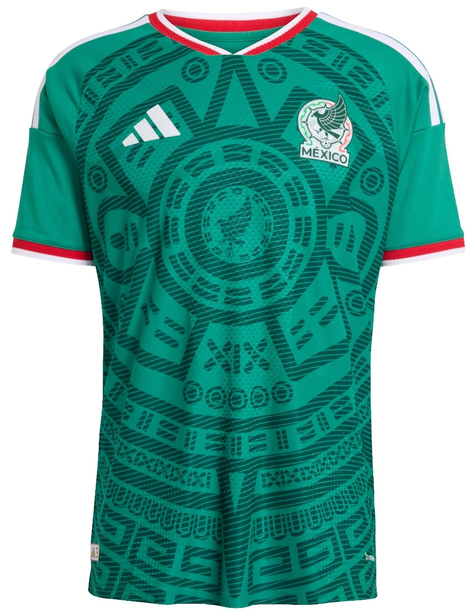 Jersey de Selección Nacional de México local authentic manga corta para hombre