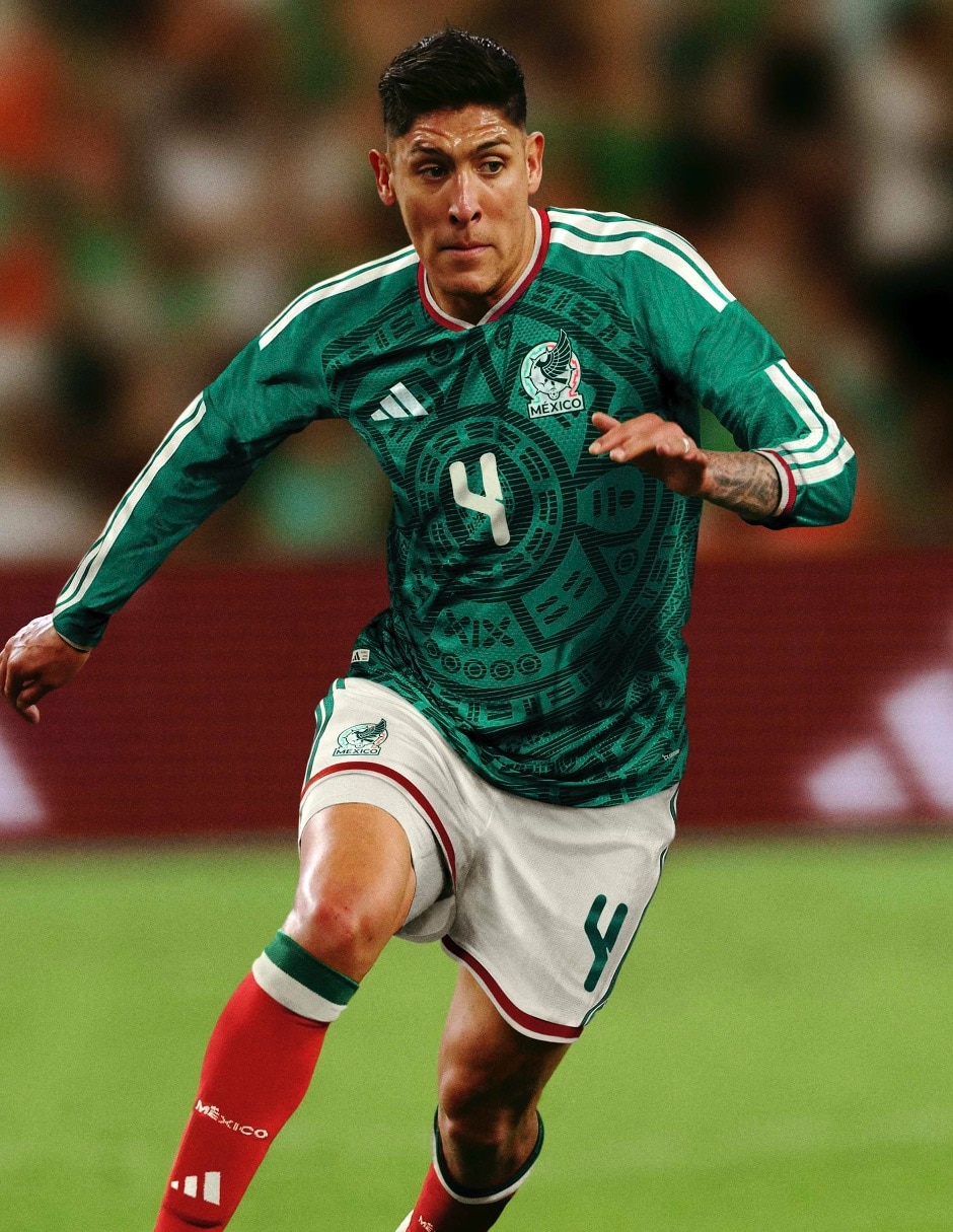 Jersey de Selección Nacional de México local authentic manga corta para hombre 3