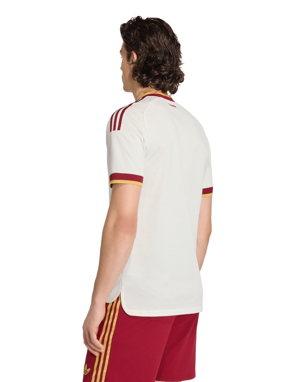 Jersey de Selección de fútbol de España visitante authentic jugador para hombre 4