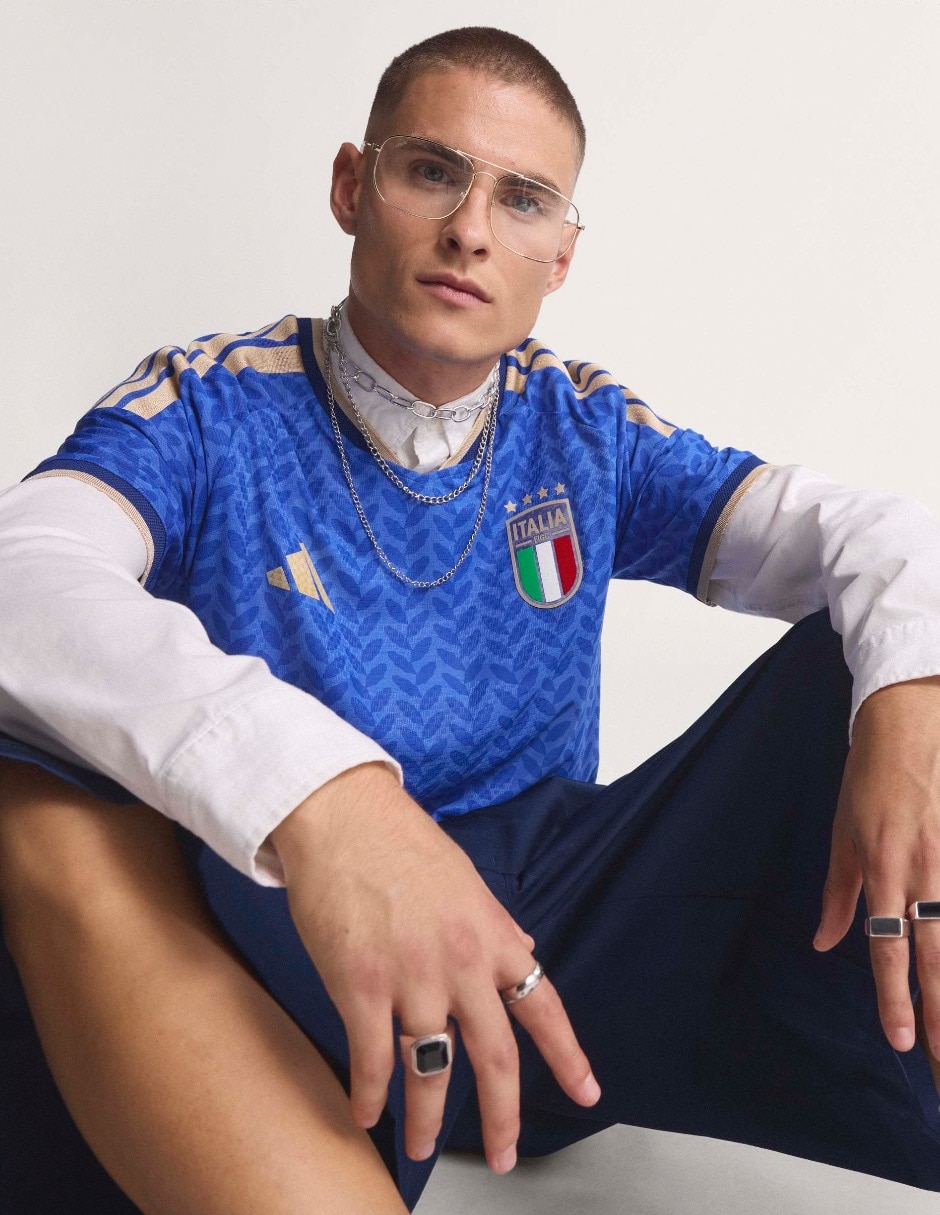 "jersey de" selección de fútbol de italia local authentic "manga" corta "para" hombre 11