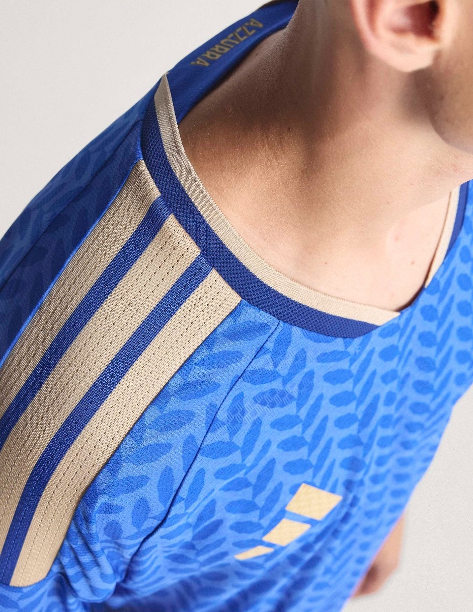 "jersey de" selección de fútbol de italia local authentic "manga" corta "para" hombre 12