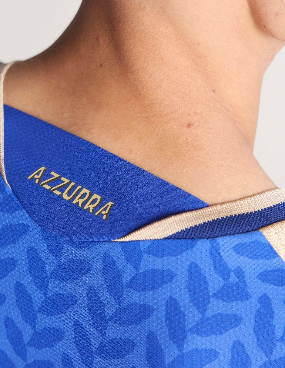 "jersey de" selección de fútbol de italia local authentic "manga" corta "para" hombre 9