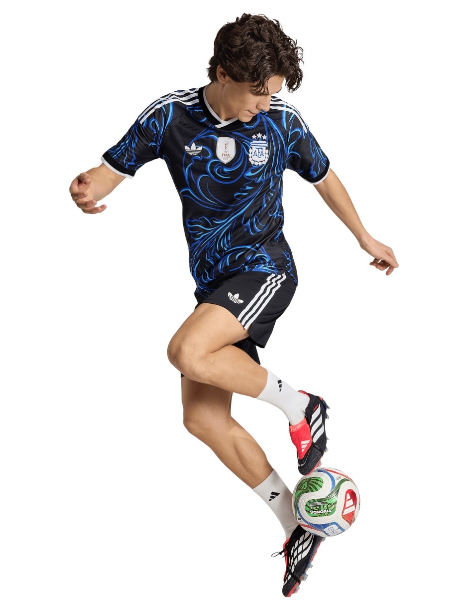 Jersey de selección de fútbol de Argentina visitante authentic jugador para hombre 5
