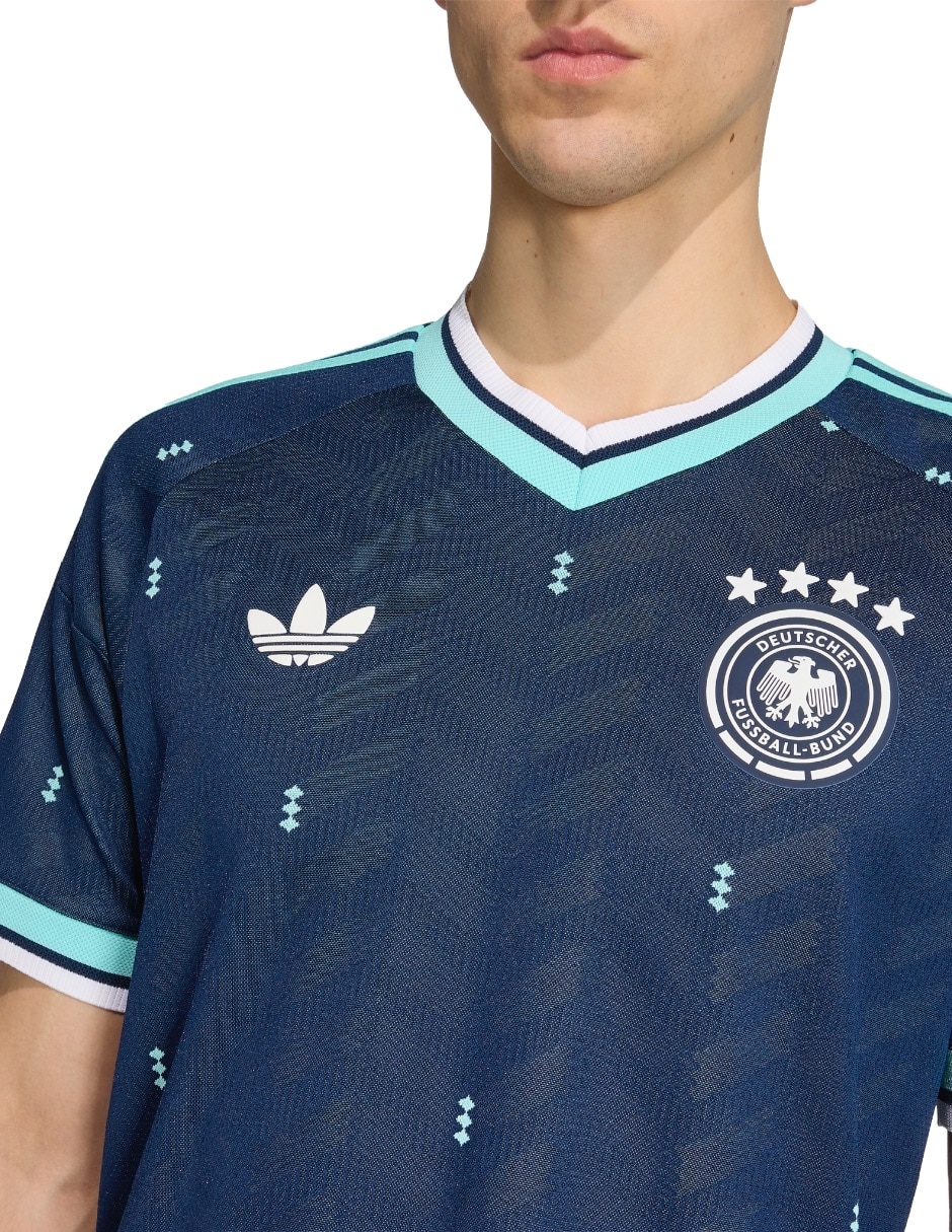 Jersey de Selección de fútbol de Alemania visitante authentic jugador para hombre 6